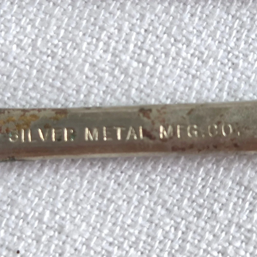 Mixed Brand Flatware Set Silver‎ Fair Antique Silverplate 5pc Lot